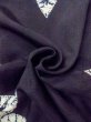 画像12: M1010J  女性用 夏物  シルク（正絹）   黒, 花 【中古】 【USED】 【リサイクル】 ★★★☆☆ (12)
