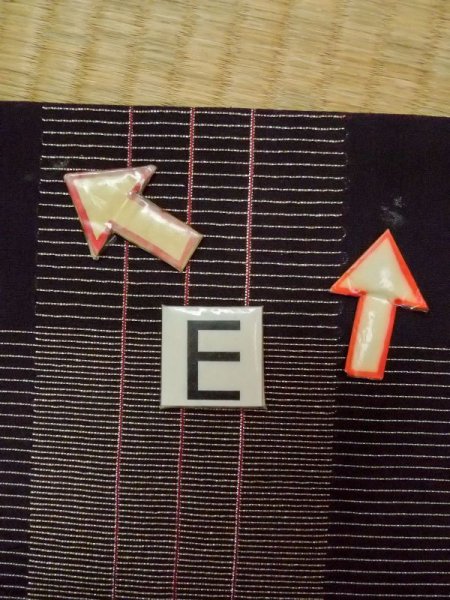 画像18: M1010K  女性用 夏物  シルク（正絹）   黒, 縞 【中古】 【USED】 【リサイクル】 ★☆☆☆☆ (18)