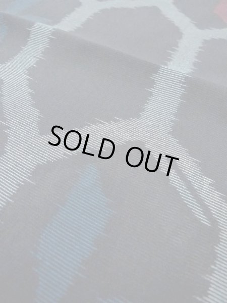 画像10: M1010O  女性用 夏物  シルク（正絹）   黒, 花 【中古】 【USED】 【リサイクル】 ★☆☆☆☆ (10)