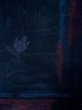 画像3: M1010P Mint  女性用 単衣  シルク（正絹）   黒, 花 【中古】 【USED】 【リサイクル】 ★★★★☆ (3)