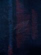 画像5: M1010P Mint  女性用 単衣  シルク（正絹）   黒, 花 【中古】 【USED】 【リサイクル】 ★★★★☆ (5)