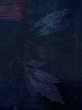 画像6: M1010P Mint  女性用 単衣  シルク（正絹）   黒, 花 【中古】 【USED】 【リサイクル】 ★★★★☆ (6)