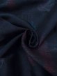 画像11: M1010P Mint  女性用 単衣  シルク（正絹）   黒, 花 【中古】 【USED】 【リサイクル】 ★★★★☆ (11)