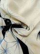 画像11: M1010Q  女性用 単衣  シルク（正絹）   オフ　ホワイト, 麻の葉 【中古】 【USED】 【リサイクル】 ★☆☆☆☆ (11)