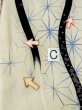 画像16: M1010Q  女性用 単衣  シルク（正絹）   オフ　ホワイト, 麻の葉 【中古】 【USED】 【リサイクル】 ★☆☆☆☆ (16)