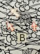 画像15: M1010R  女性用 単衣  綿   オフ　ホワイト, 花 【中古】 【USED】 【リサイクル】 ★★☆☆☆ (15)