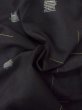 画像11: M1010S  女性用 単衣  シルク（正絹）   黒, 十字 【中古】 【USED】 【リサイクル】 ★★★☆☆ (11)