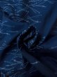 画像12: M1010T Mint  女性用 単衣  化繊   藍, 松/松葉 【中古】 【USED】 【リサイクル】 ★★★★☆ (12)