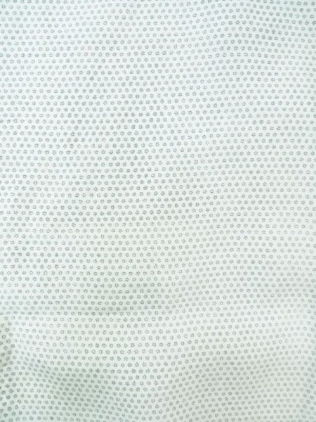 画像3: M1011C  男性用着物  シルク（正絹）   黒, 幾何学模様 【中古】 【USED】 【リサイクル】 ★★☆☆☆ (3)