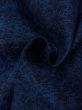 画像9: M1018A  女性用 単衣  綿麻   藍, 花 【中古】 【USED】 【リサイクル】 ★★★☆☆ (9)
