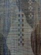 画像6: M1018B Mint  女性用 単衣  ウール  灰色がかった マルチカラー, 抽象的模様 【中古】 【USED】 【リサイクル】 ★★★★☆ (6)