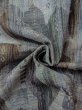 画像11: M1018B Mint  女性用 単衣  ウール  灰色がかった マルチカラー, 抽象的模様 【中古】 【USED】 【リサイクル】 ★★★★☆ (11)