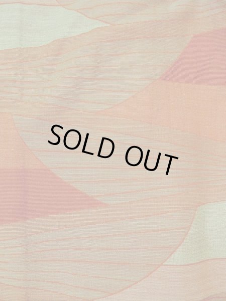 画像3: M1018E Mint  女性用 単衣  ウール   橙色, 山 【中古】 【USED】 【リサイクル】 ★★★★☆ (3)