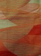画像4: M1018E Mint  女性用 単衣  ウール   橙色, 山 【中古】 【USED】 【リサイクル】 ★★★★☆ (4)