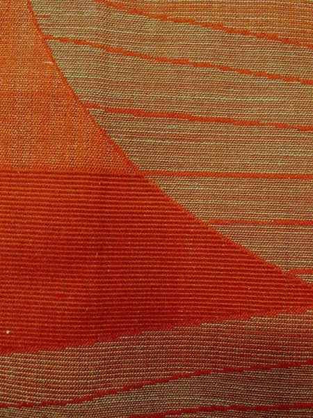 画像5: M1018E Mint  女性用 単衣  ウール   橙色, 山 【中古】 【USED】 【リサイクル】 ★★★★☆ (5)