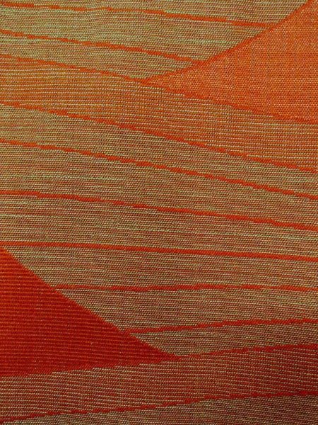 画像7: M1018E Mint  女性用 単衣  ウール   橙色, 山 【中古】 【USED】 【リサイクル】 ★★★★☆ (7)