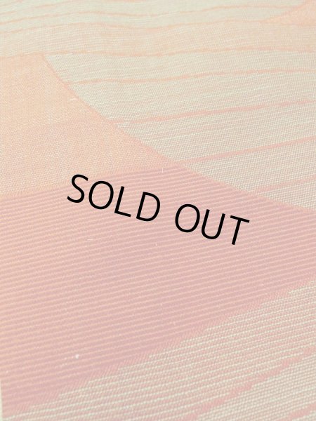 画像9: M1018E Mint  女性用 単衣  ウール   橙色, 山 【中古】 【USED】 【リサイクル】 ★★★★☆ (9)