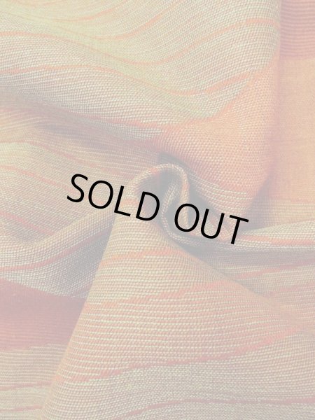 画像11: M1018E Mint  女性用 単衣  ウール   橙色, 山 【中古】 【USED】 【リサイクル】 ★★★★☆ (11)