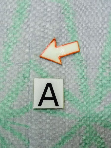 画像12: M1018I  女性用 単衣  ウール  薄い 灰色, 麻の葉 【中古】 【USED】 【リサイクル】 ★☆☆☆☆ (12)