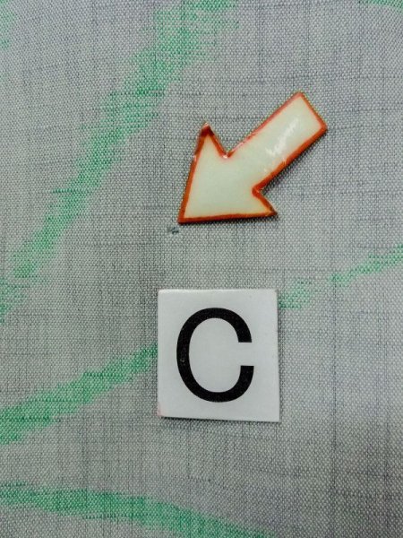 画像14: M1018I  女性用 単衣  ウール  薄い 灰色, 麻の葉 【中古】 【USED】 【リサイクル】 ★☆☆☆☆ (14)