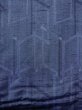 画像4: M1018J Mint  女性用 単衣  ウール  薄い 藍, 幾何学模様 【中古】 【USED】 【リサイクル】 ★★★★☆ (4)