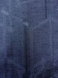 画像6: M1018J Mint  女性用 単衣  ウール  薄い 藍, 幾何学模様 【中古】 【USED】 【リサイクル】 ★★★★☆ (6)