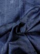 画像9: M1018J Mint  女性用 単衣  ウール  薄い 藍, 幾何学模様 【中古】 【USED】 【リサイクル】 ★★★★☆ (9)