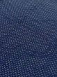 画像8: M1018K  女性用 単衣  ウール  深い 紺, 唐花 【中古】 【USED】 【リサイクル】 ★☆☆☆☆ (8)