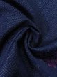 画像9: M1018K  女性用 単衣  ウール  深い 紺, 唐花 【中古】 【USED】 【リサイクル】 ★☆☆☆☆ (9)