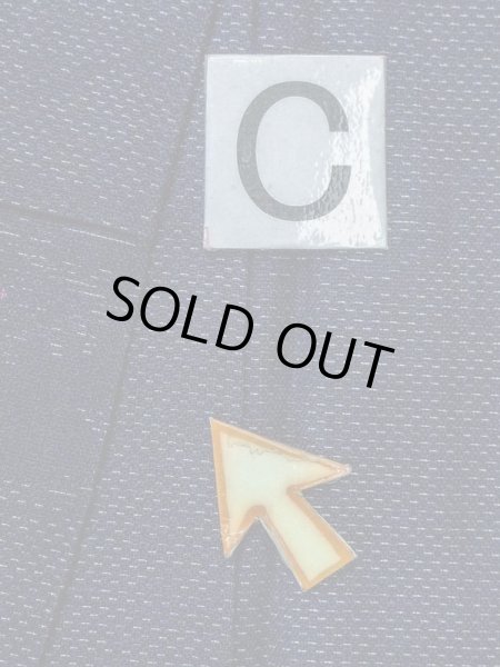 画像14: M1018K  女性用 単衣  ウール  深い 紺, 唐花 【中古】 【USED】 【リサイクル】 ★☆☆☆☆ (14)