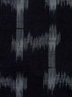 画像5: M1018L  女性用 単衣  ウール   黒, 抽象的模様 【中古】 【USED】 【リサイクル】 ★★☆☆☆ (5)