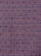 画像3: M1018N  女性用 単衣  ウール   紫色, チェック柄 【中古】 【USED】 【リサイクル】 ★★★★☆ (3)