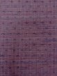 画像4: M1018N  女性用 単衣  ウール   紫色, チェック柄 【中古】 【USED】 【リサイクル】 ★★★★☆ (4)