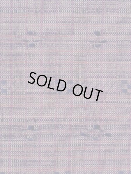 画像5: M1018N  女性用 単衣  ウール   紫色, チェック柄 【中古】 【USED】 【リサイクル】 ★★★★☆ (5)