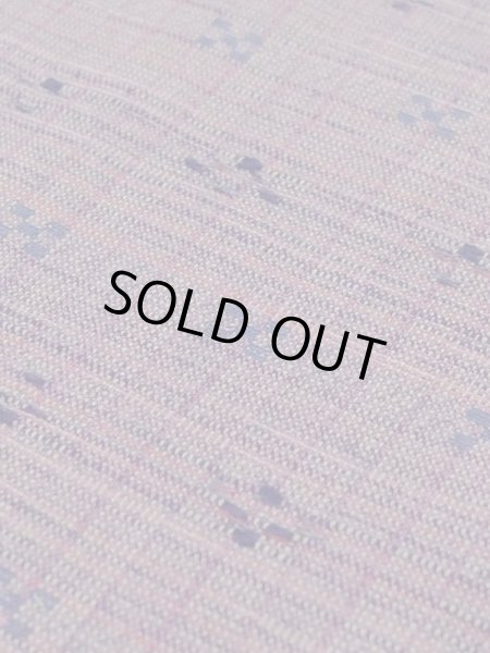 画像7: M1018N  女性用 単衣  ウール   紫色, チェック柄 【中古】 【USED】 【リサイクル】 ★★★★☆ (7)