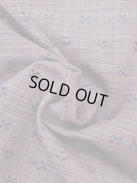 画像9: M1018N  女性用 単衣  ウール   紫色, チェック柄 【中古】 【USED】 【リサイクル】 ★★★★☆ (9)