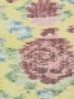 画像5: M1018P  女性用 単衣  シルク（正絹） 淡い 薄い 黄色, 花 【中古】 【USED】 【リサイクル】 ★★☆☆☆ (5)