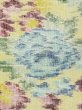 画像6: M1018P  女性用 単衣  シルク（正絹） 淡い 薄い 黄色, 花 【中古】 【USED】 【リサイクル】 ★★☆☆☆ (6)