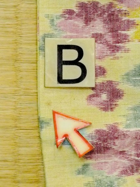 画像15: M1018P  女性用 単衣  シルク(正絹) 淡い 薄い 黄色, 花 【中古】 【USED】 【リサイクル】 ★★☆☆☆ (15)