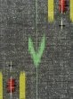 画像6: M1018Q  女性用 単衣  ウール  深い 灰色, 線 【中古】 【USED】 【リサイクル】 ★★★★☆ (6)