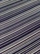 画像8: M1018S  女性用 単衣  シルク（正絹）   紺, 縞 【中古】 【USED】 【リサイクル】 ★★☆☆☆ (8)