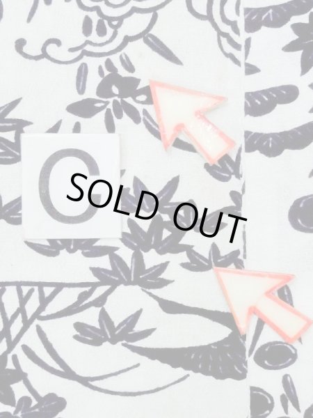 画像18: M1018T  女性用 単衣 使用感あり シルク（正絹）   白, 菊 【中古】 【USED】 【リサイクル】 ★★☆☆☆ (18)