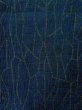 画像4: M1018U  女性用 単衣  シルク（正絹）  深い 紺, 線 【中古】 【USED】 【リサイクル】 ★★★★☆ (4)