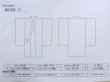 画像11: M1018V  女性用 単衣  化繊   紺, 葉 【中古】 【USED】 【リサイクル】 ★★★☆☆ (11)
