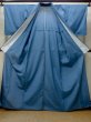 画像2: M1018X  女性用 単衣  シルク（正絹）  灰色がかった 青,  【中古】 【USED】 【リサイクル】 ★★☆☆☆ (2)
