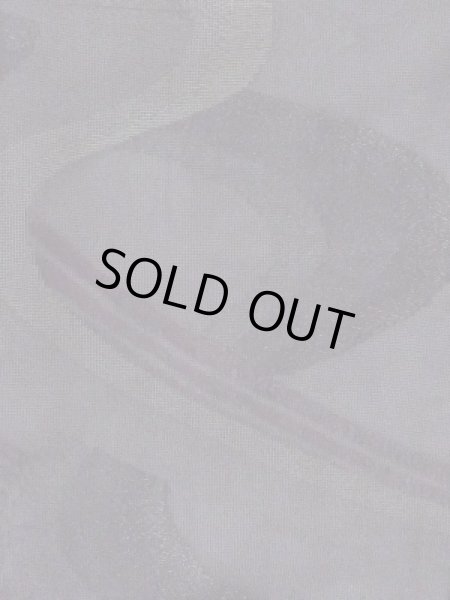 画像3: M1018Z  女性用 夏物  シルク（正絹）   黒, 流水 【中古】 【USED】 【リサイクル】 ★★☆☆☆ (3)