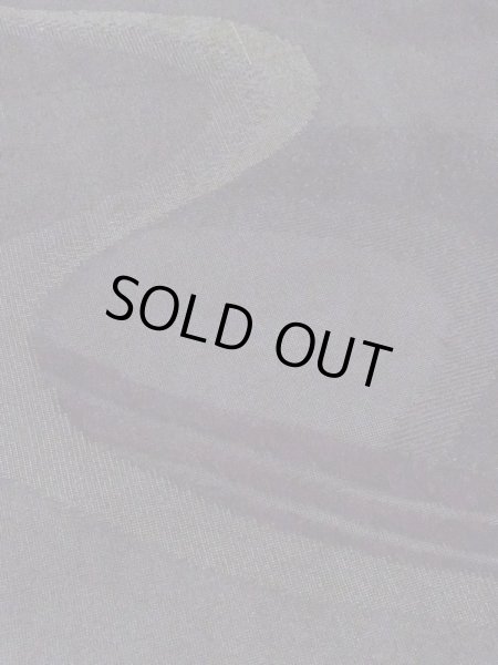 画像7: M1018Z  女性用 夏物  シルク（正絹）   黒, 流水 【中古】 【USED】 【リサイクル】 ★★☆☆☆ (7)