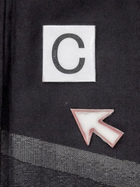 画像14: M1018Z  女性用 夏物  シルク(正絹)   黒, 流水 【中古】 【USED】 【リサイクル】 ★★☆☆☆ (14)