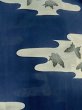 画像3: M1019A  女性用 夏物  シルク（正絹）   藍, 蝶々 【中古】 【USED】 【リサイクル】 ★★★☆☆ (3)