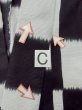 画像14: M1019B  女性用 単衣  綿麻   黒, チェック柄 【中古】 【USED】 【リサイクル】 ★★☆☆☆ (14)
